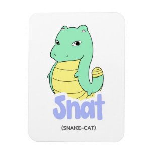 Magnet Flexible Aimant souple mignon (serpent + chat)