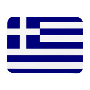 Magnet Flexible Aimant souple patriotique avec drapeau de la Grèce