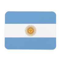 Aimant souple patriotique avec drapeau de l'Argent