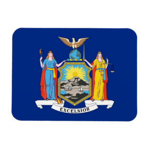 Magnet Flexible Aimant souple patriotique avec drapeau de New York
