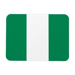 Magnet Flexible Aimant souple patriotique avec drapeau du Nigeria