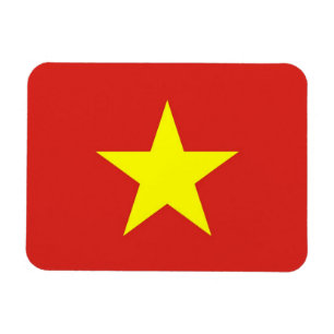 Magnet Flexible Aimant souple patriotique avec drapeau du Vietnam