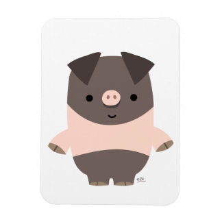 Magnet Flexible Aimant souple pour cochon cartonné mignon