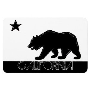 Magnet Flexible Aimant souvenir Ours noir de Californie personnali
