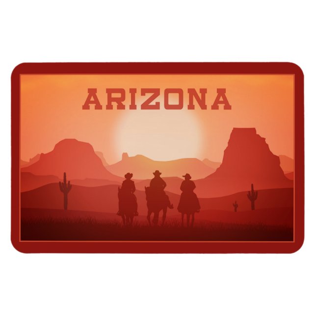 Magnet Flexible Aimant Sunset Arizona (Horizontal)