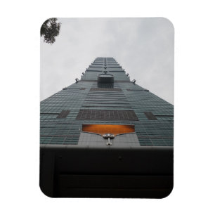 Magnet Flexible Aimant Taipei 101 Taiwan 3"x4"