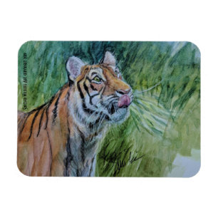 Magnet Flexible Aimant tigre en voie de disparition