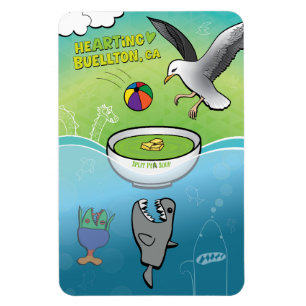 Magnet Flexible Aimant - Tout le monde veut soupe de pois - Buellt
