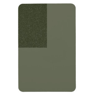 Magnet Flexible Aimant Vert Mousse Deux Tons avec Bloc Texturé