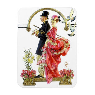 Magnet Flexible Aimant vintage de Leyendecker