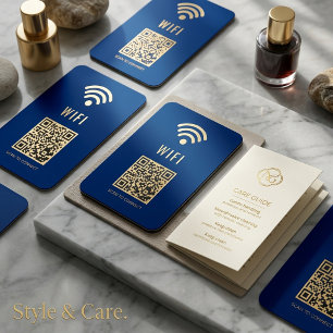 Magnet Flexible Aimante WiFi Navy à connecter avec code QR