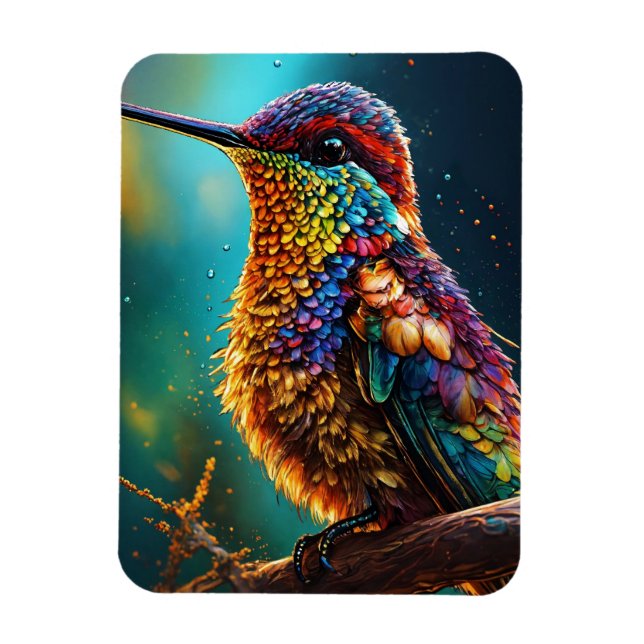 Magnet Flexible #AimantPhotoFlexibleJungleBirds (Vertical)