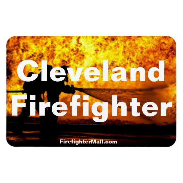 Magnet Flexible Aimants flexibles pour les flammes cleveland firef (Horizontal)