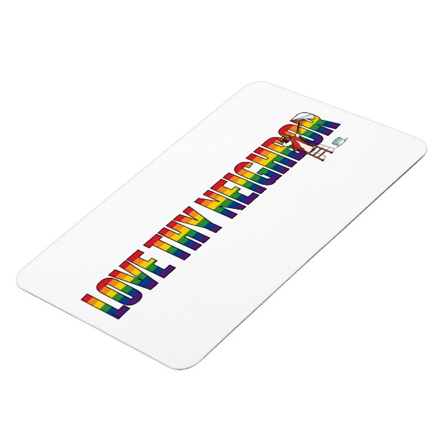 Magnet Flexible Aime ton prochain (Côté Gauche)