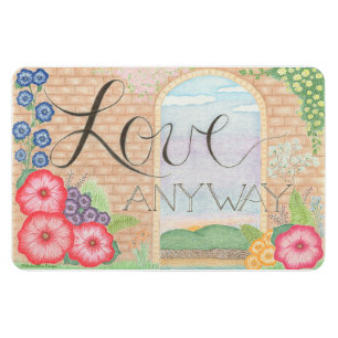 Magnet Flexible Aimer N'Importe Quelle Manière (Floral) Aimant fle