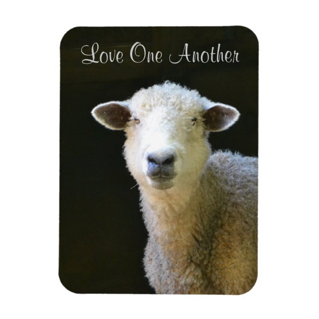 Magnet Flexible Aimez-vous un autre mouton (Vertical)