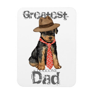 Magnet Flexible Airedale Papa