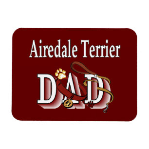 Magnet Flexible Airedale Terrier Papa