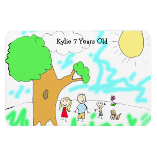 Magnet Flexible Ajoutez l'oeuvre de votre enfant à cette page