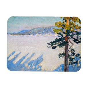 Magnet Flexible Akseli Gallen-Kallela - Lac Ruovesi en hiver