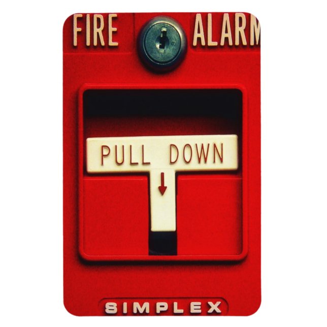 Magnet Flexible alarme incendie (Vertical)
