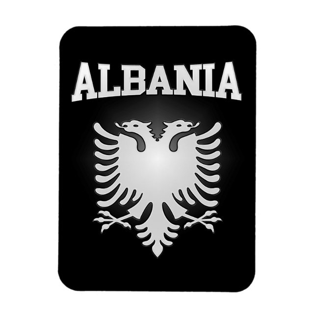 Magnet Flexible Albanie Armoiries (Vertical)