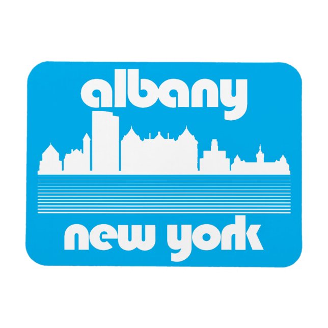Magnet Flexible Albany New York (Horizontal)