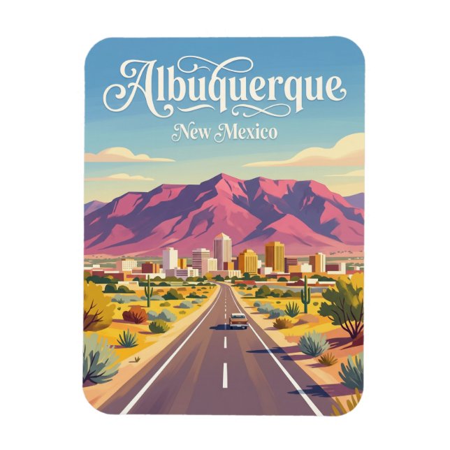 Magnet Flexible Albuquerque États-Unis (Vertical)