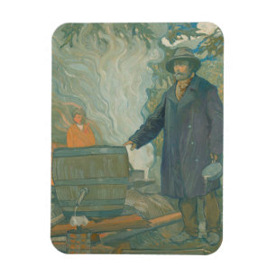 Magnet Flexible Alcool de contrebande White Lightning de Forest St