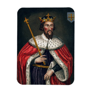 Magnet Flexible Alfred le Grand (849-99), après une peinture dans