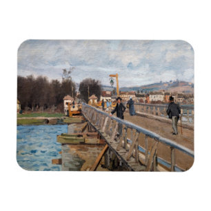 Magnet Flexible Alfred Sisley - Footbridge à Argenteuil