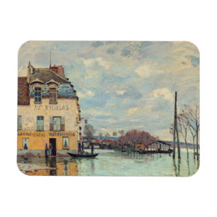 Magnet Flexible Alfred Sisley - Inondation à Port-Marly 1872