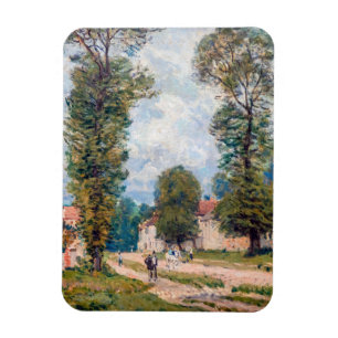 Magnet Flexible Alfred Sisley - La route de Versailles
