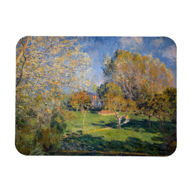 Magnet Flexible Alfred Sisley - Le Jardin de Hoschede, Montgeron (Horizontal)