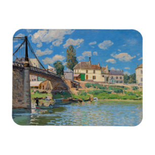 Magnet Flexible Alfred Sisley - Pont à Villeneuve-la-Garenne