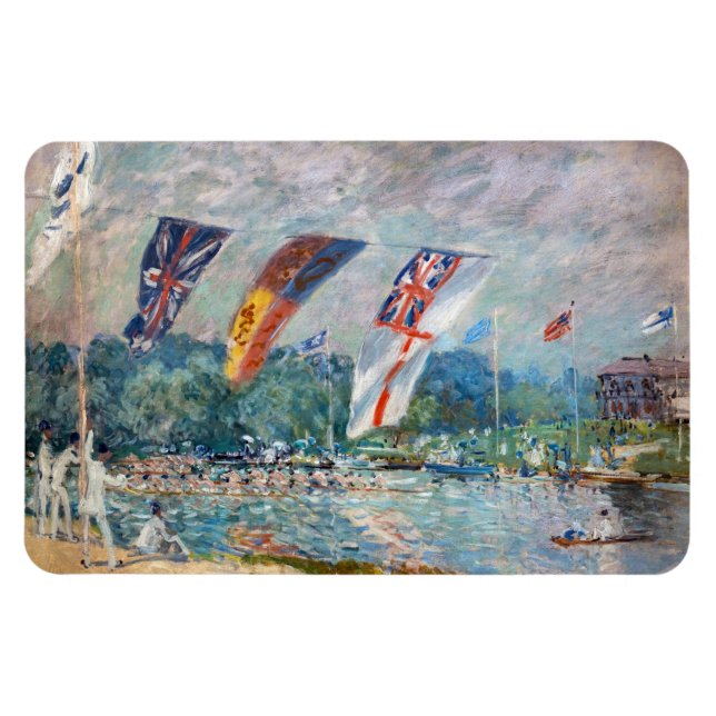 Magnet Flexible Alfred Sisley - Regatta à Molesey (Horizontal)