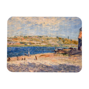 Magnet Flexible Alfred Sisley - Rives du fleuve à Saint-Mammes
