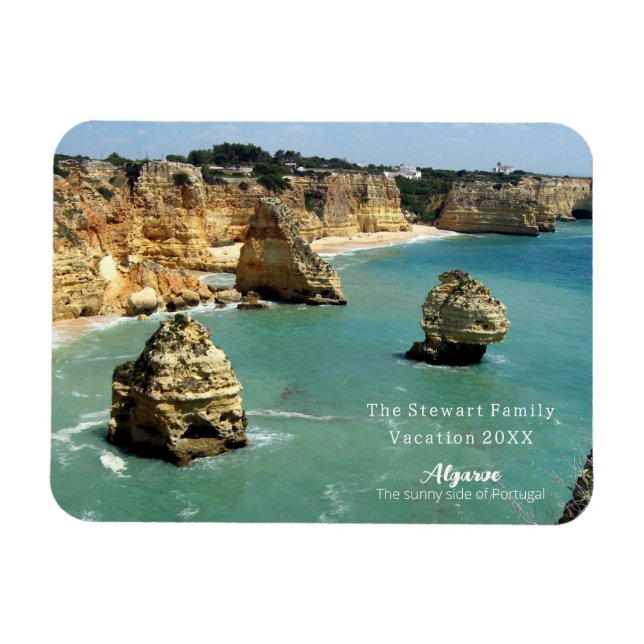 Magnet Flexible Algarve vacances plage au Portugal (Horizontal)