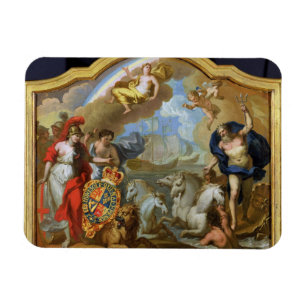 Magnet Flexible Allégorie de la puissance de la Grande-Bretagne