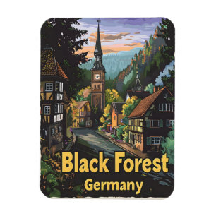 Magnet Flexible Allemagne de la Forêt Noire