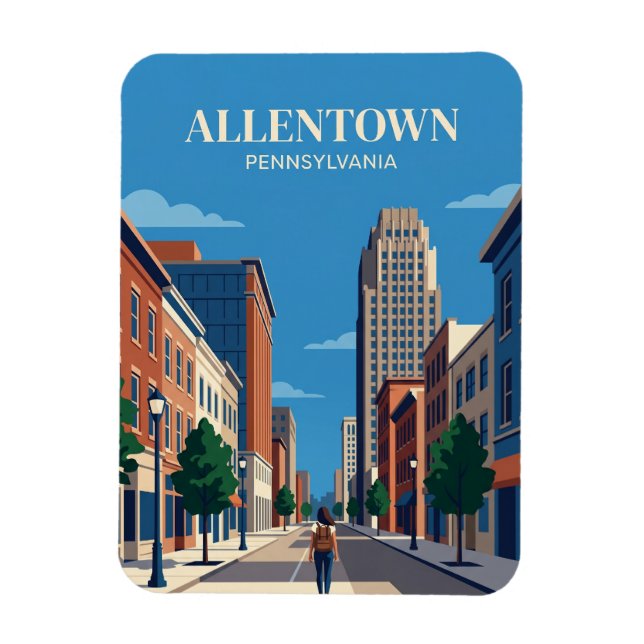 Magnet Flexible Allentown, Pennsylvanie, États-Unis (Vertical)