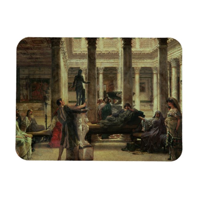 Magnet Flexible Alma Tadema | Roman Art Lover, 1870 (Horizontal)