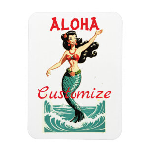 Magnet Flexible Aloha Mermaid Thunder_Thunder_Cove