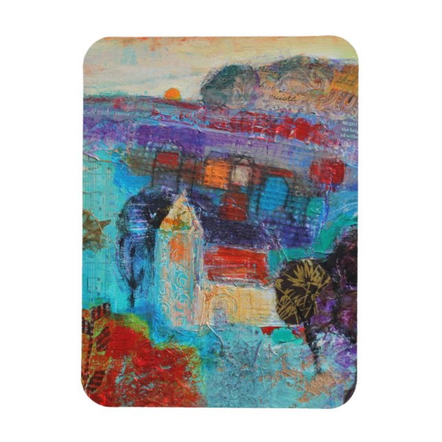 Magnet Flexible Alors que le soleil se couche 2013 (Vertical)