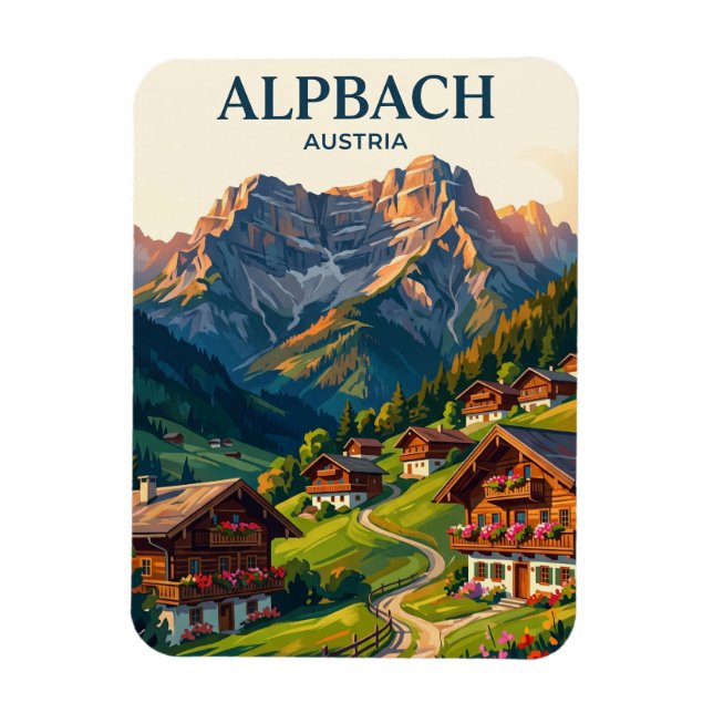 Magnet Flexible Alpbach Autriche (Vertical)
