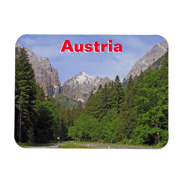 Magnet Flexible Alpes autrichiennes (Horizontal)