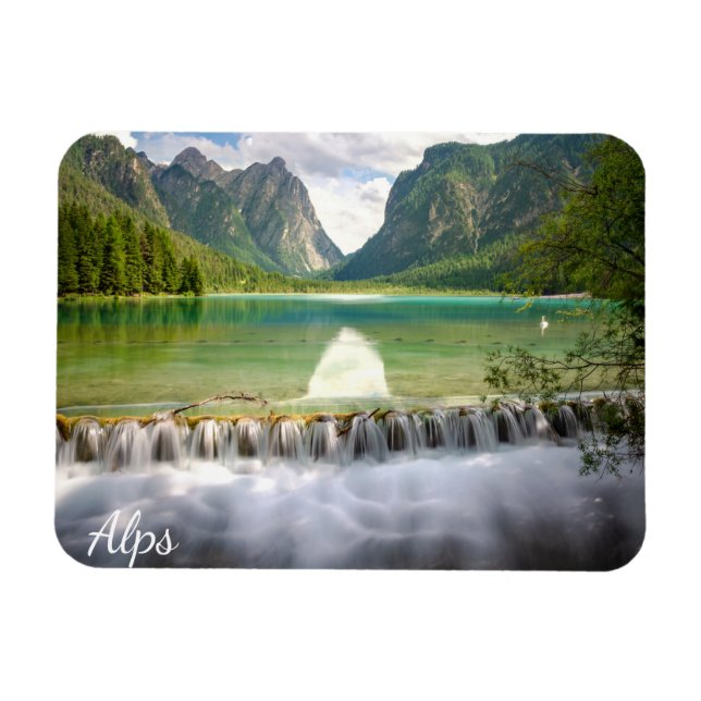 Magnet Flexible Alpes Italie Dolomites (Horizontal)
