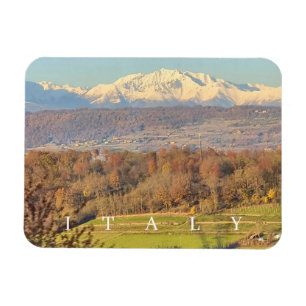 Magnet Flexible Alpes italiennes vue aimant frigo