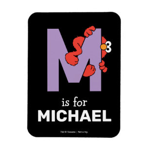 Magnet Flexible Alphabet d'Elmo M Violet