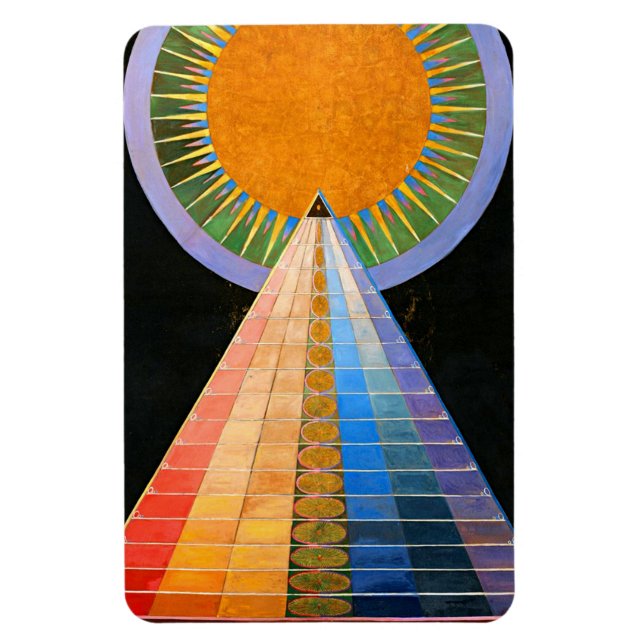 Magnet Flexible Altarpiece Hilma Af Klint No 1 (Vertical)